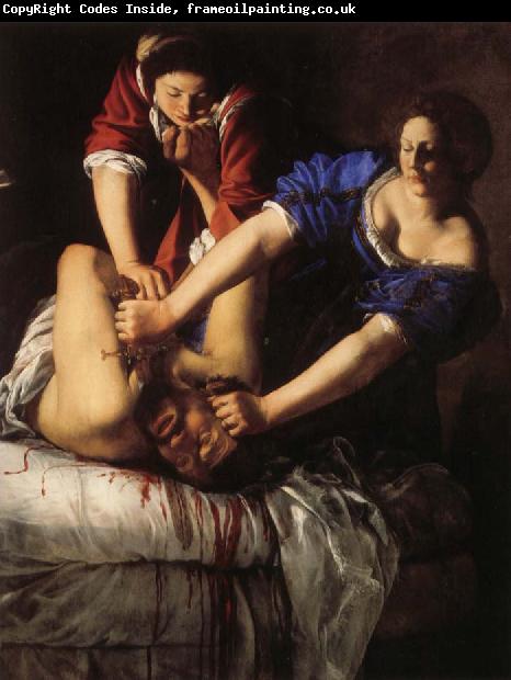 Artemisia gentileschi Judith Beheading Holofernes